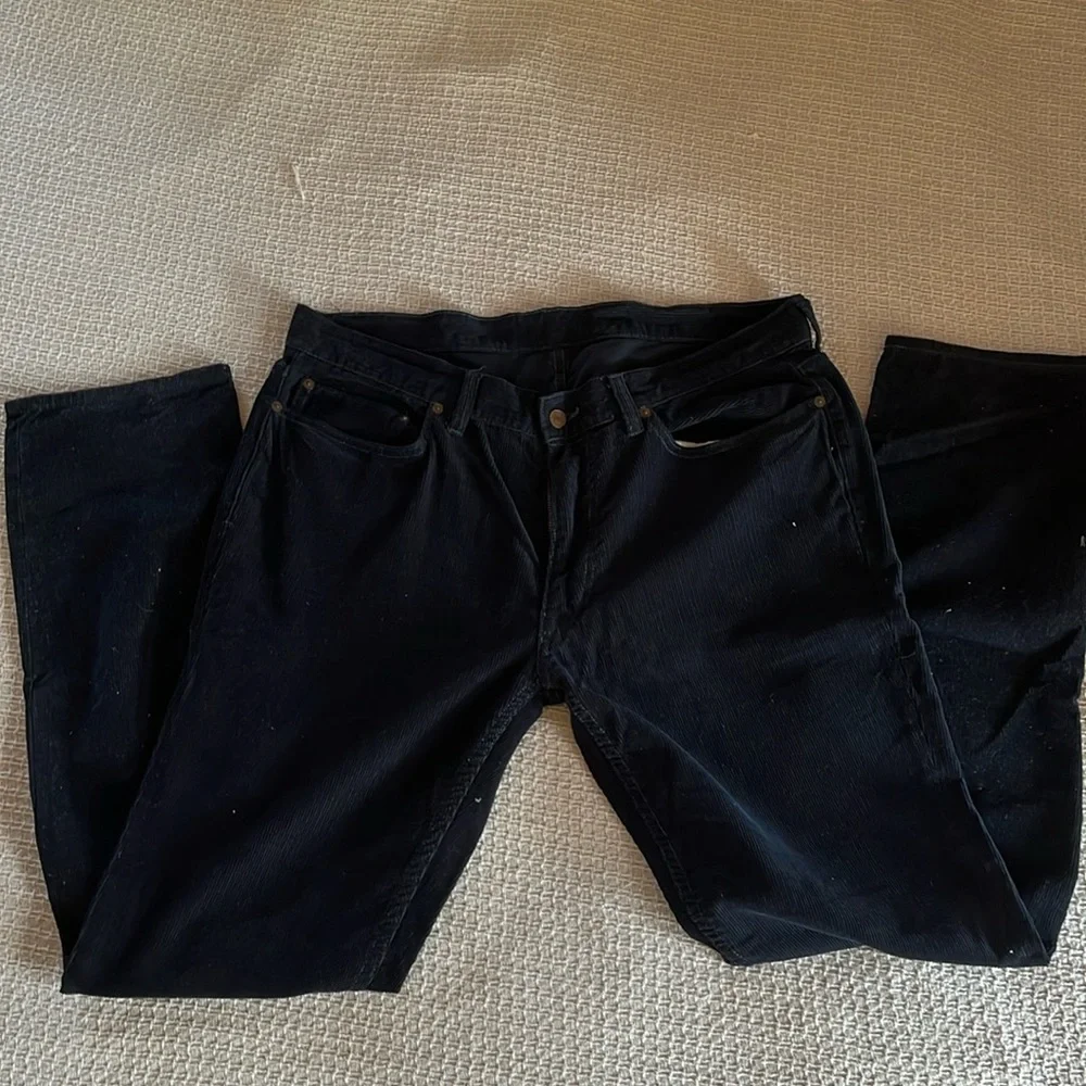 Polo Ralph Lauren Navy Corduroy Pant 36x32